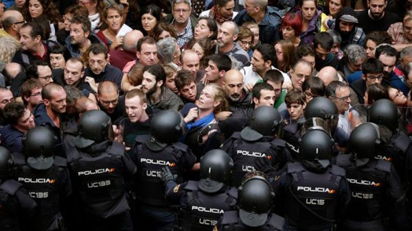 Après la répression du référendum : grève générale en Catalogne le 3 octobre