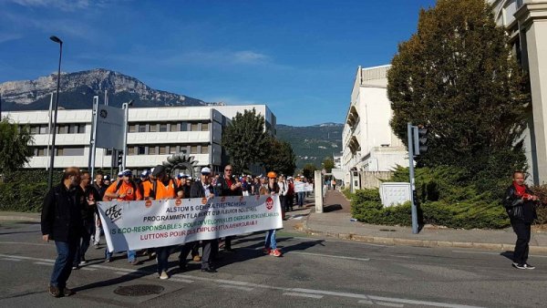 Les syndicats refusent de signer le « plan social » de Alstom -General Electric Grenoble