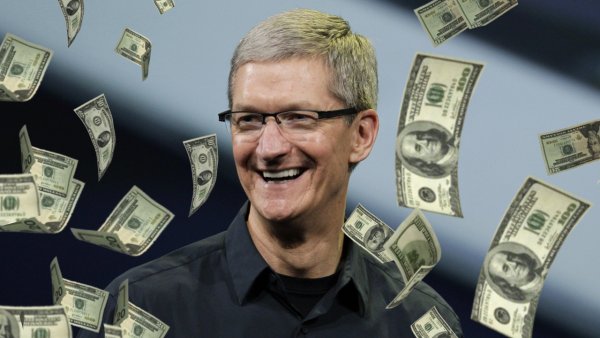 Le patron d'Apple a gagné 102 millions de dollars en 2017