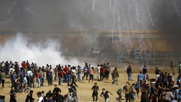52 palestiniens tués, 2 200 blessés : nouveau carnage à Gaza