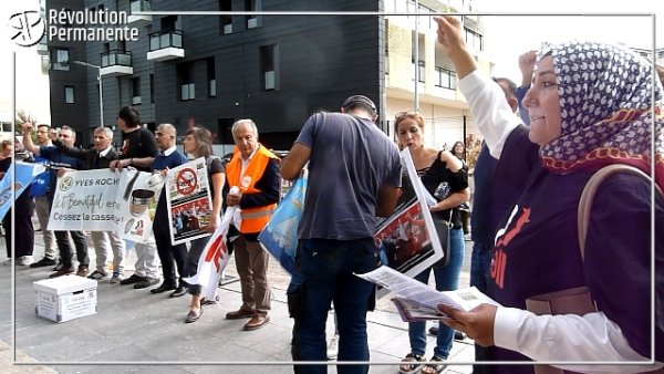 Vidéo. Devant le siège d'Yves Rocher, des ouvrières de Turquie réclament le droit à se syndiquer