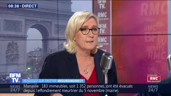 Ce lundi, Marine le Pen se réaffirme contre la hausse du SMIC, une des principales revendications des gilets jaunes