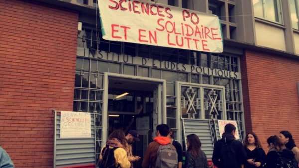 Une mobilisation historique à Sciences Po Toulouse. Le 14, on continue !