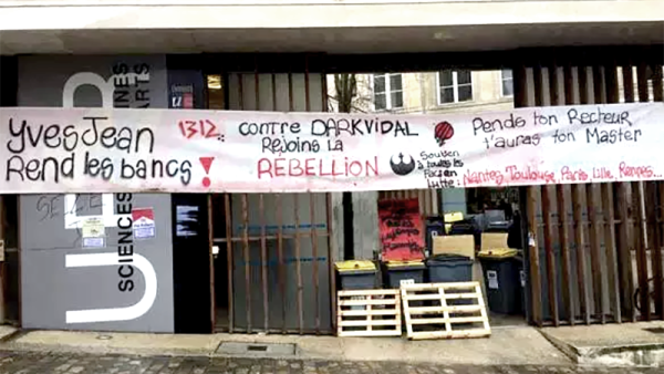 Répression à l'université de Poitiers : 9 étudiants risquent l'exclusion pour s'être mobilisés