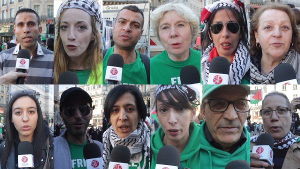 Vidéo. Depuis Paris, solidarité avec la lutte du peuple Palestinien !