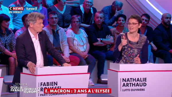 2ème débat Européennes sur CNews : dans la xénophobie ambiante, Lutte Ouvrière, seule voix internationaliste