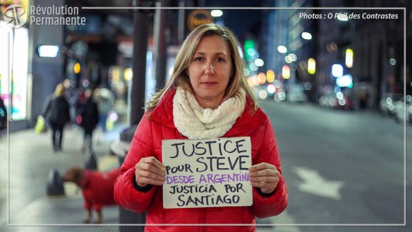 Vidéo. #JusticePourSteve depuis l'Argentine, à 2 ans de la mort de Santiago Maldonado