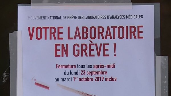 3 jours de grève dans les laboratoires d'analyses médicales contre de nouvelles coupes budgétaires