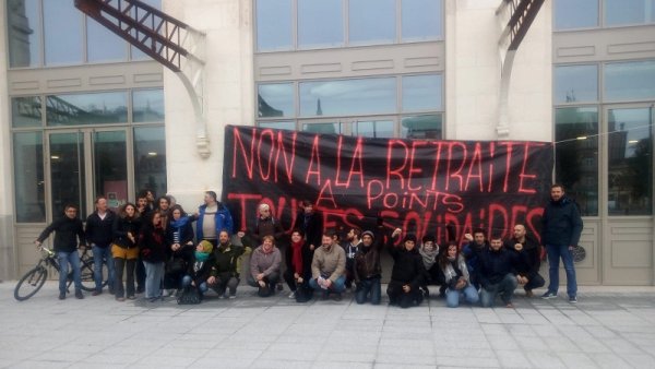 Toulouse. Action « banderoles » réussie ce 3 janvier, les cheminots reconduisent la grève