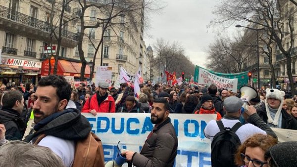 9 janvier. Les enseignants et personnels de l'Education nationale massivement mobilisés !