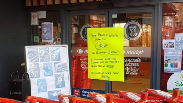 Belgique. Les salariés de Carrefour en grève pour sauver leurs vies