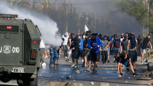 Chili : des émeutes à Santiago contre la misère et la faim