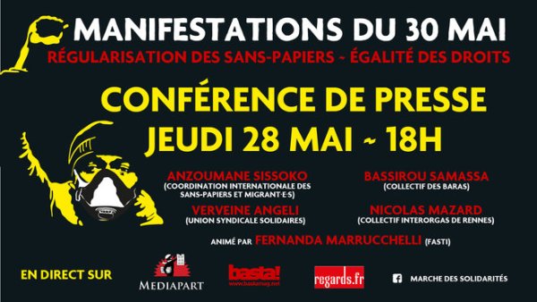 La Marche des Solidarités maintient l'appel à manifester ce 30 mai