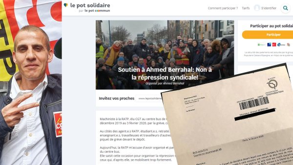 2 mois sans salaire pour Ahmed Berrahal. La RATP veut affamer les syndicalistes : soyons solidaires !