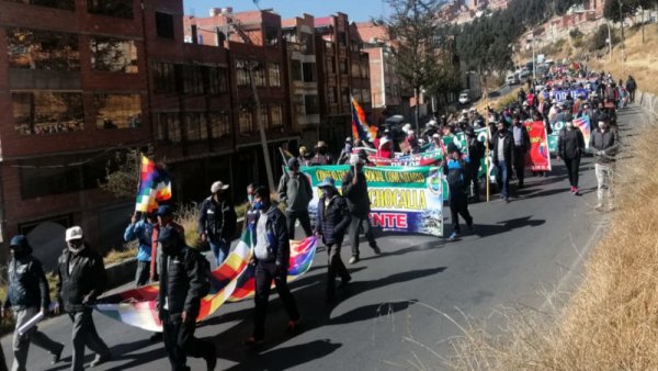Bolivie. Mobilisation des classes populaires et des travailleurs contre le gouvernement putschiste d'Áñez