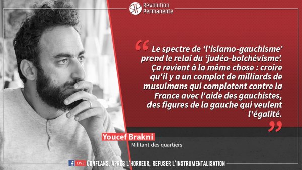 Youcef Brakni : "Les organisations de gauche doivent prendre leurs responsabilités" face à l'offensive islamophobe