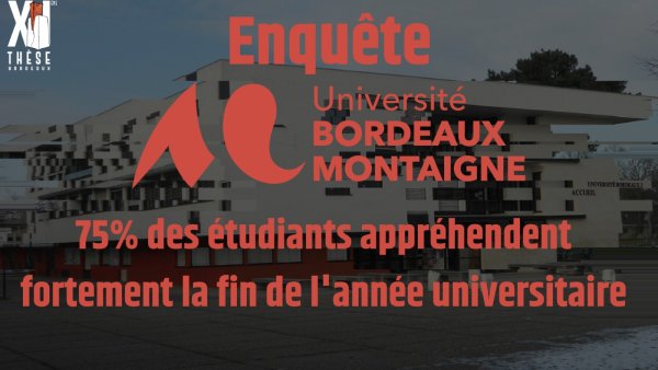 Bordeaux Montaigne : une grande enquête auprès de 4700 étudiants révèle l'ampleur du mal-être