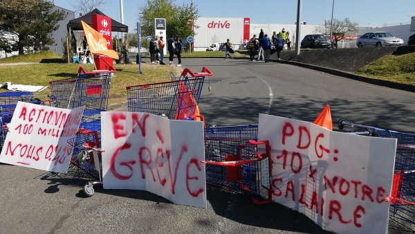 Grève nationale chez Carrefour : les salariés en défense des emplois et des conditions de travail