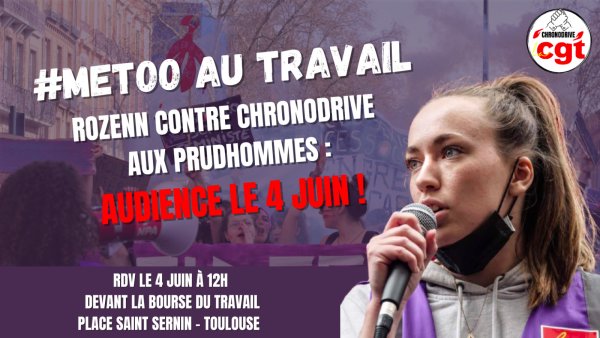 Grève féministe. Tous derrière Rozenn contre Chronodrive ce vendredi à Toulouse !