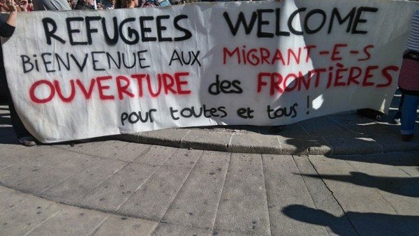 Montpellier : la mobilisation de soutien aux migrants bloque la route de l'extrême droite !