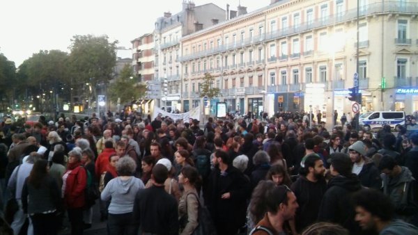 Pour les deux ans de la mort de Rémi Fraisse, 500 personnes dans les rues de Toulouse