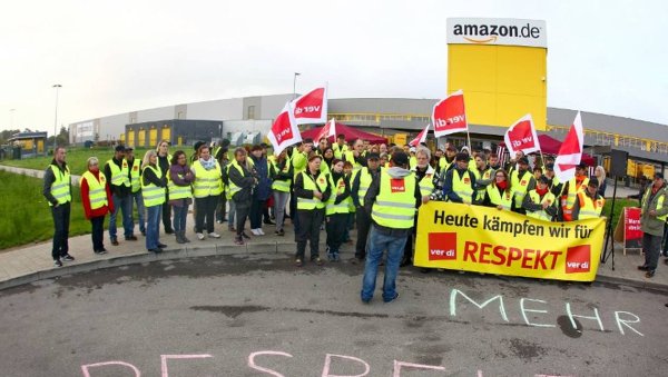 Amazon : 1 000 milliards de dollars en bourse pour les patrons, la misère pour les travailleurs