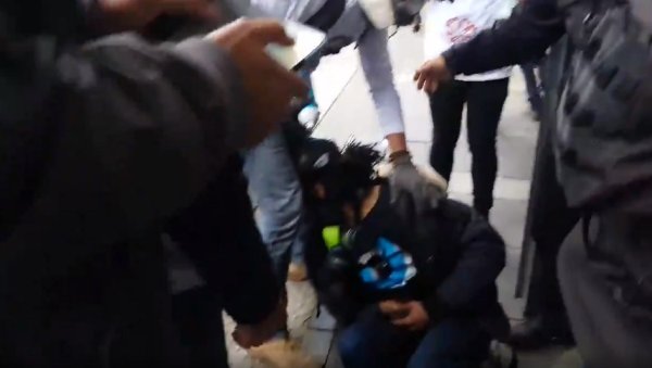 VIDEO. A Nantes, un journaliste de CNEWS reçoit un tir de LBD dans le ventre