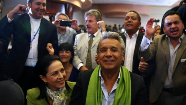 Victoire de Lenin Moreno aux élections en Équateur