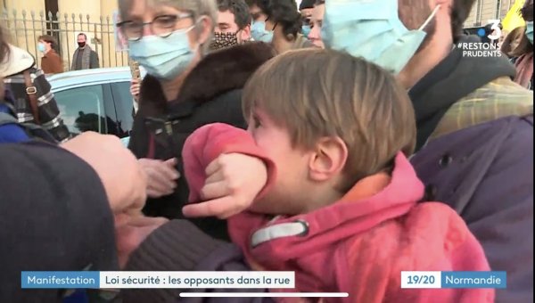 « Des enfants de 4 ans ont été gazés », la police en roue libre à la marche des Libertés à Caen