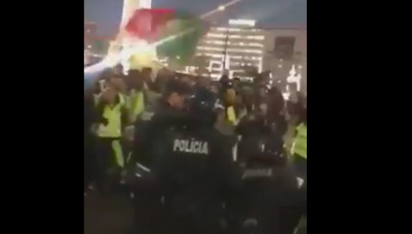 Au Portugal aussi, les Gilets Jaunes doivent affronter la répression policière