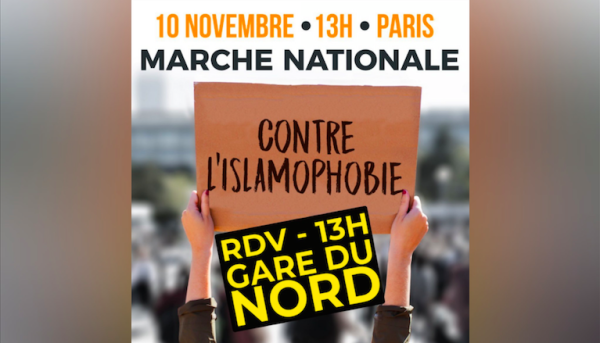 Marche contre l'islamophobie : dimanche, nous manifesterons sans hésitation !