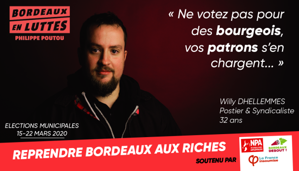 Bordeaux en luttes : Portrait de Willy, syndicaliste à La Poste 