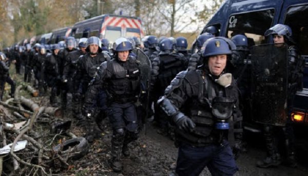 L'UL CGT Nantes condamne la répression à Notre-Dame-des-Landes