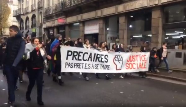VIDEO. A Nantes, les femmes précaires en première ligne pour l'acte 56