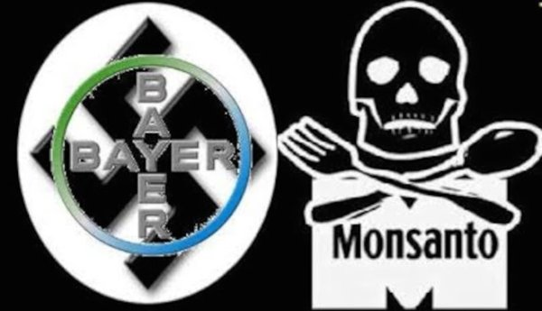 Monsanto Bayer = fusion de l'Agent Orange et du ZyklonB