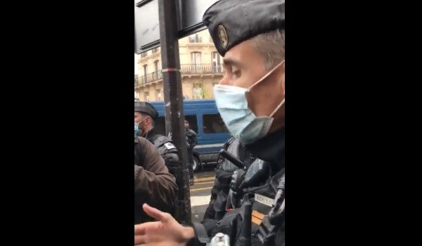 VIDEO. La police veut faire passer des journalistes "dans le fichier des personnes recherchées"