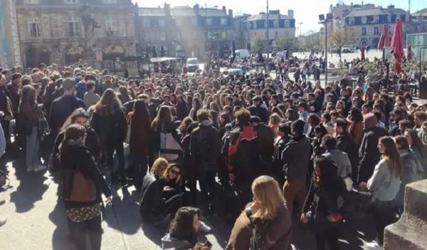 Bordeaux. Journée de mobilisation réussie avec 300 étudiants en assemblée générale