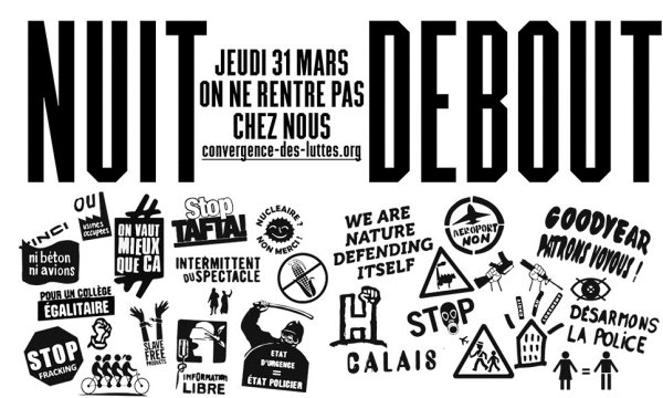 Interview d'organisateurs de la Nuit Debout. Jeudi 31 mars, on ne rentre pas chez nous
