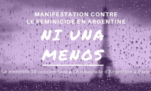 Solidarité avec la grève et la mobilisation en Argentine #NiUnaMenos !