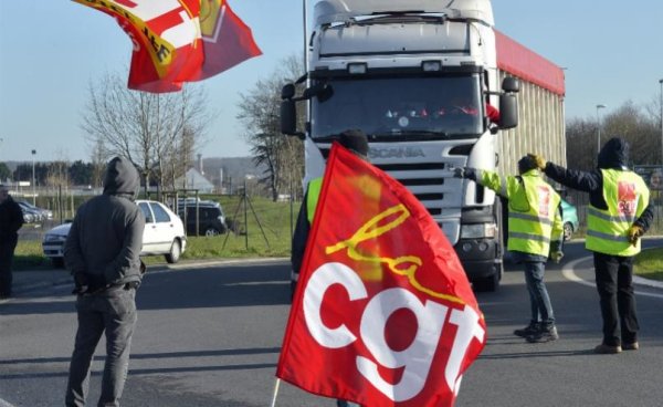 Les routiers : CGT et FO appellent à la reconductible à partir du 16 mai !