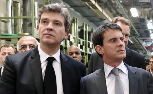 Arnaud Montebourg s'adresse à Manuel Valls et Jean-Luc Mélenchon