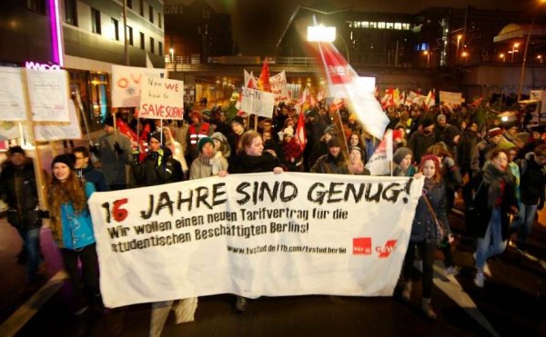 Les étudiants salariés des facs de Berlin vont faire grève pour leurs conditions de travail
