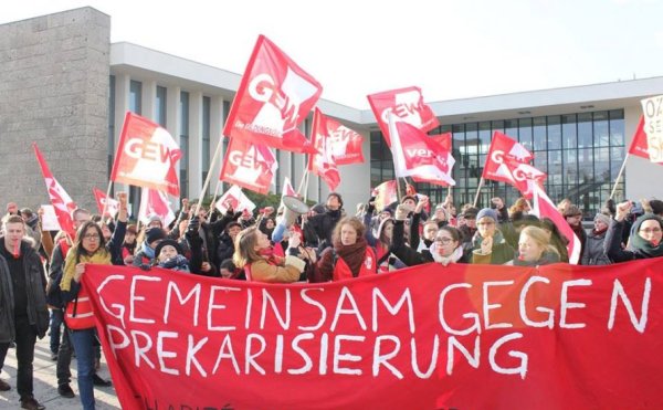 Les étudiants travailleurs de Berlin poursuivent leur grève malgré la répression