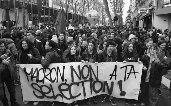 Sélection à l'université : la réaction contre Macron doit s'amplifier dans la jeunesse !
