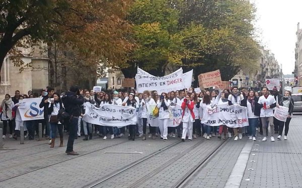Grève au CHU de Bordeaux : des hospitaliers déterminés !