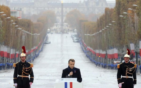 Commémorations du 11 novembre : l'impuissance de Macron et son multilatéralisme
