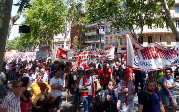 Toulouse. 3 à 5000 personnes dans la rue pour le 16ème round contre la loi travail