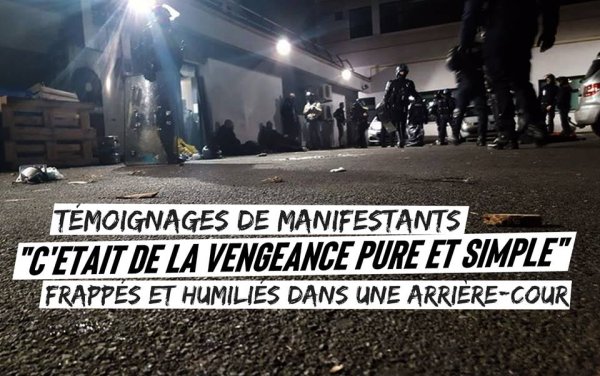 Frappés et humiliés dans une arrière-cour. Témoignages de violences policières à Nantes