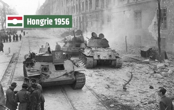 Hongrie 1956. La révolution écrasée dans le feu et le sang par l'armée soviétique