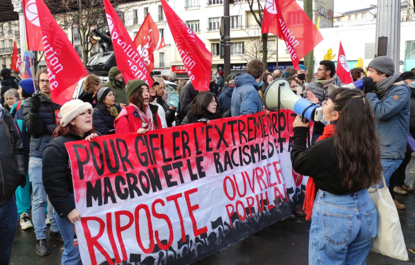 Paris. Plusieurs milliers de manifestants contre Zemmour et les idées d'extrême-droite le jour de son meeting